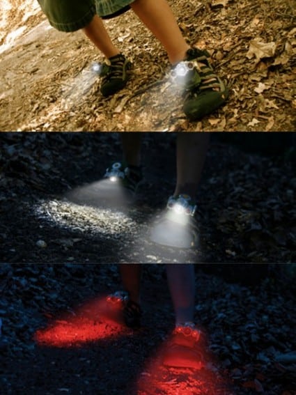 picture 3 shoe lights picture from uncle milton