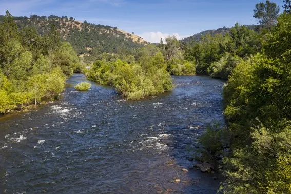 White water rafting South Fork American River