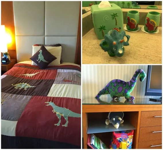 SwissotelChicagoDinoThemeRoom Best Kid-Friendly Hotels in Chicago