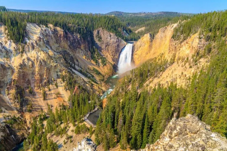 Yellowstone is the best place to visit on a Wyoming Family Vacation