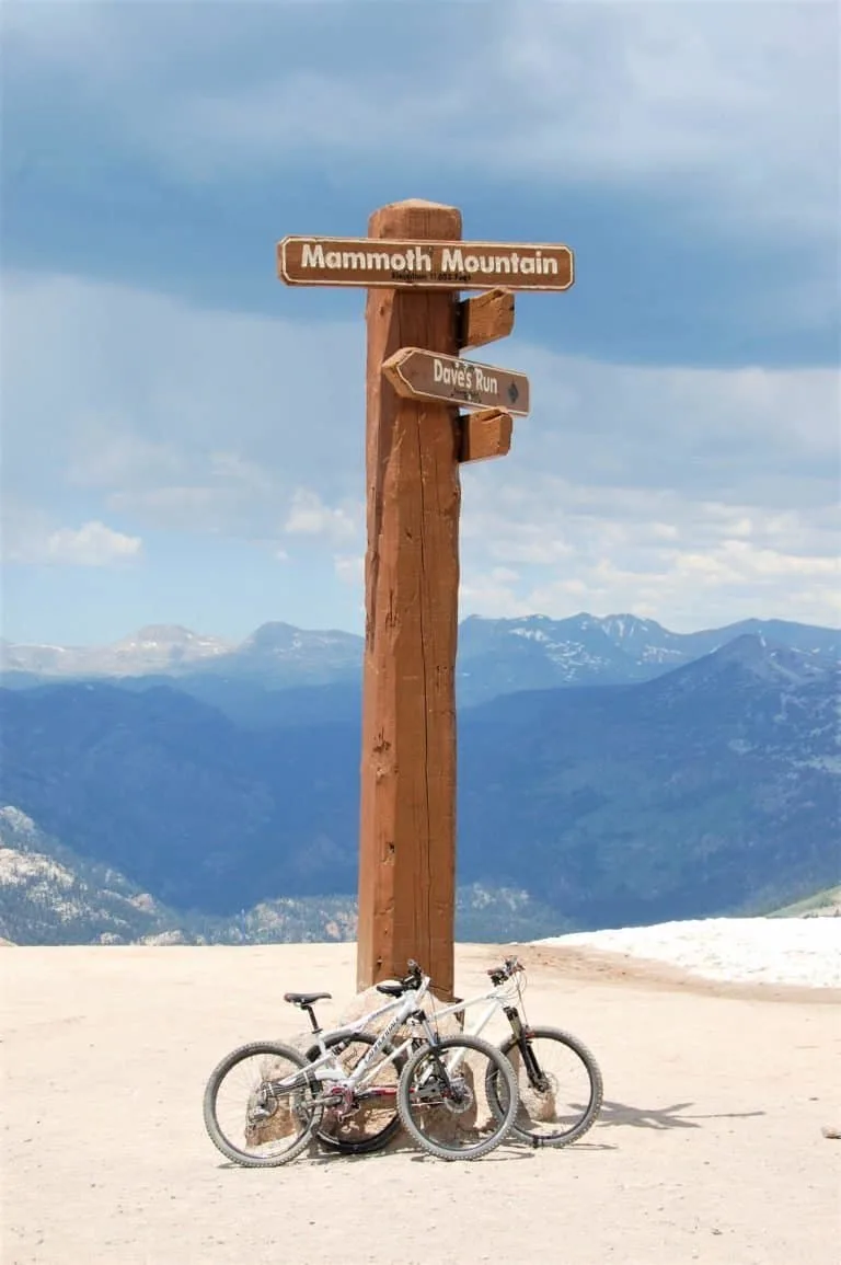 mountain biking is one of the best things to do in Mammoth in the summer