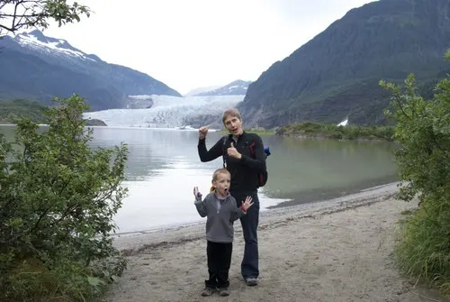 Hiking with kids in Alaska