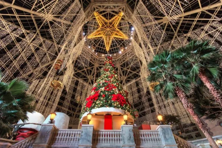 Christmas in Grapevine Texas must include Gaylord Texan Resort