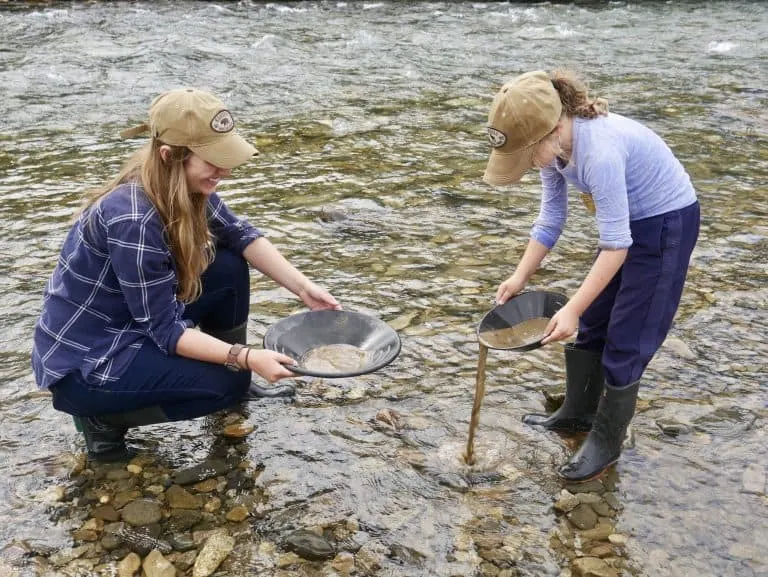 Panning for Gold in Alaska 