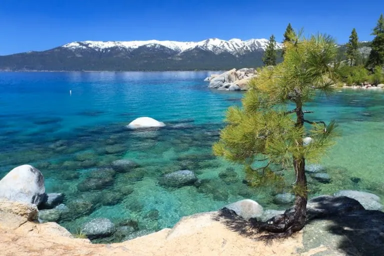 Visiting Lake Tahoe is a great thing to do on a Northern California family vacaton