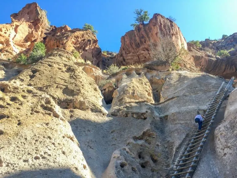 things to do in New Mexico for kids Bandelier National Monument