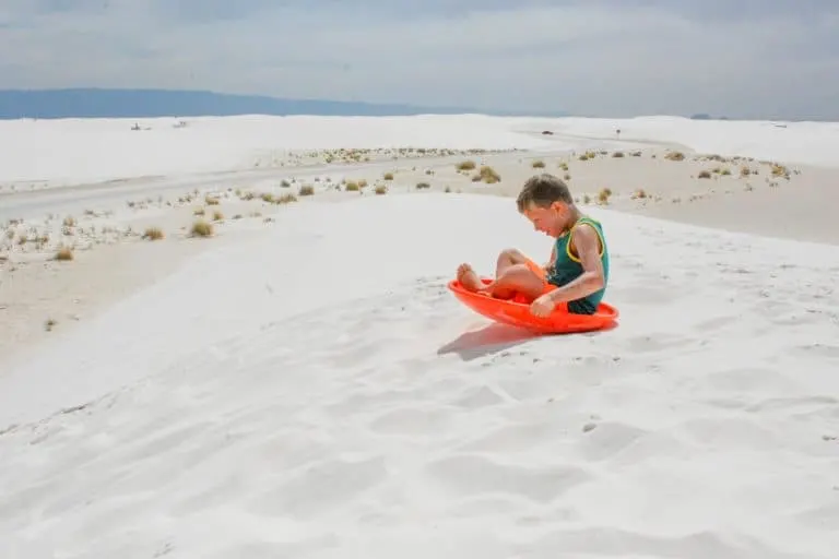 fun things to do in New Mexico with kids White Sands National Park
