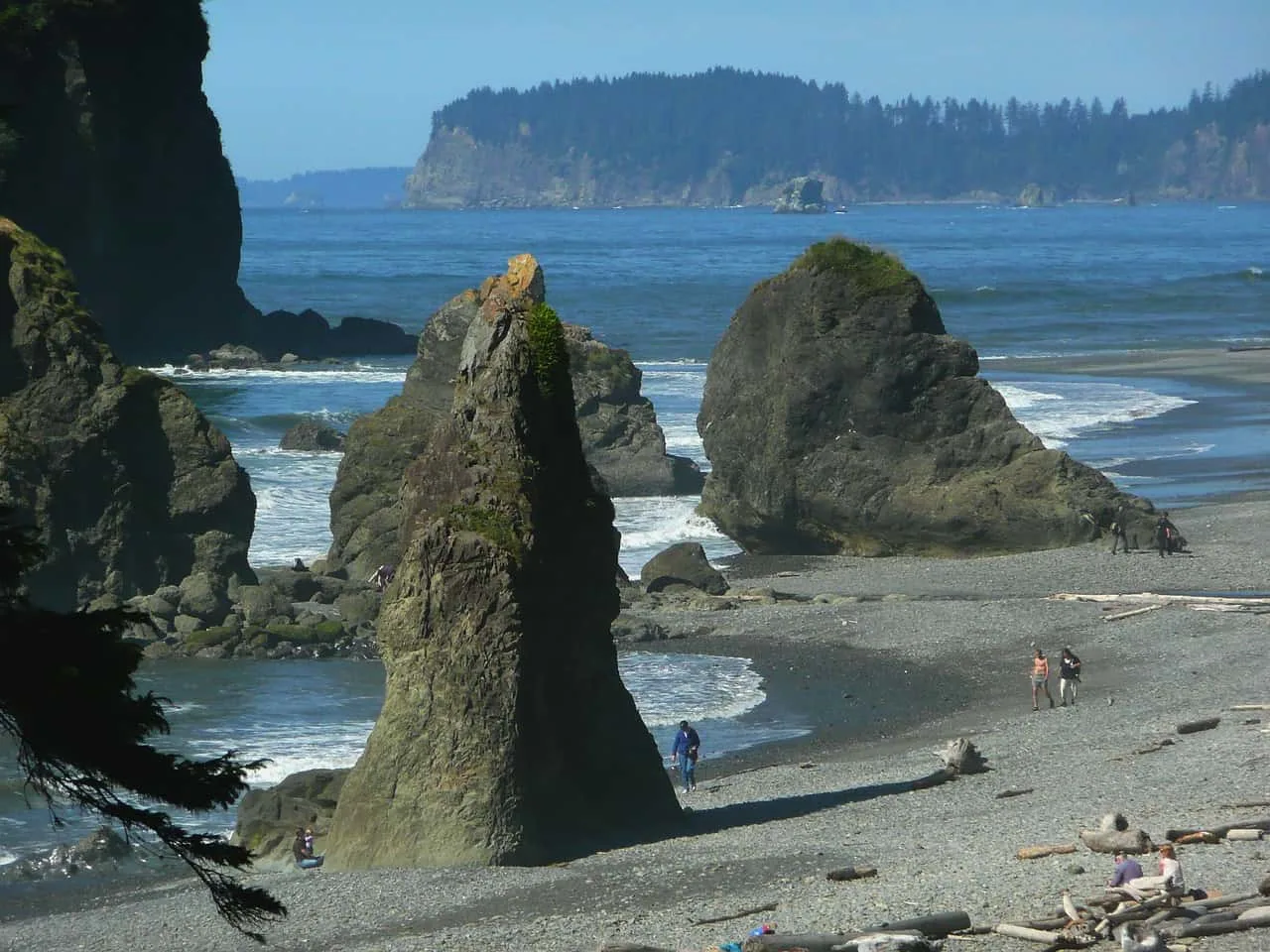 Washington Coast Road Trip ruby beach 