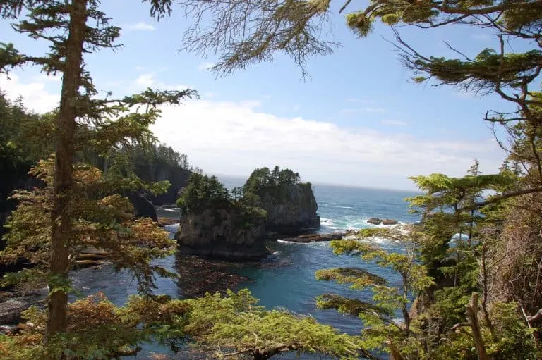 Cape Flattery is a great stop on a Washington Coast Road Trip