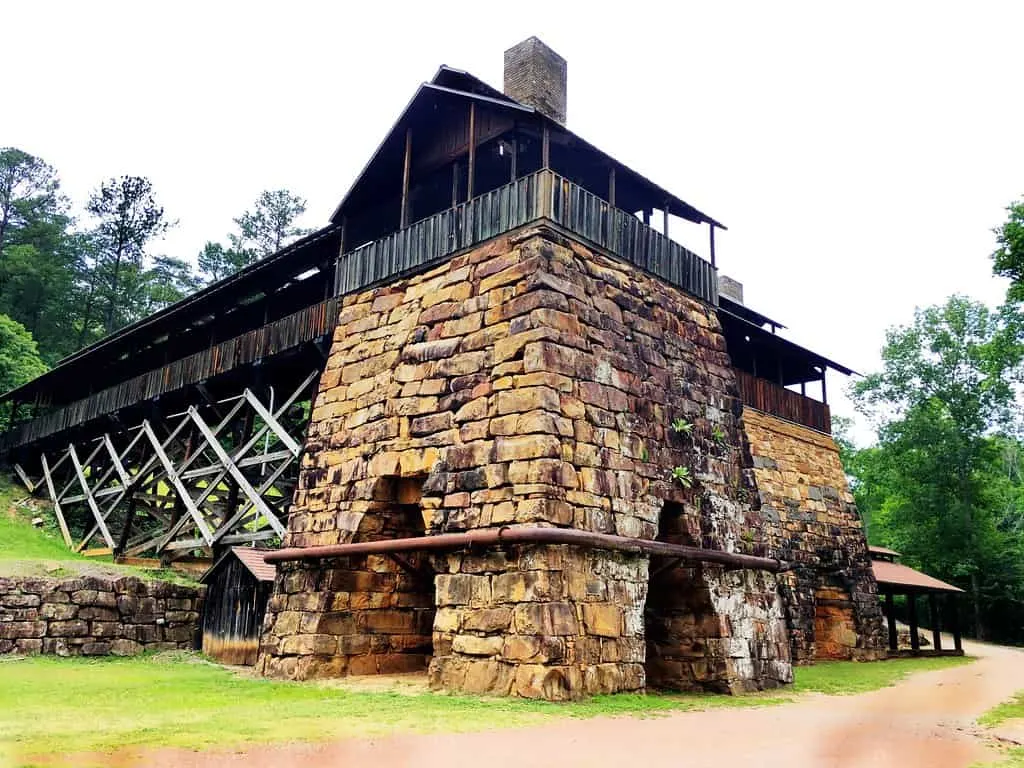 Tannehill Ironworks is one of the best places to visit in Alabama