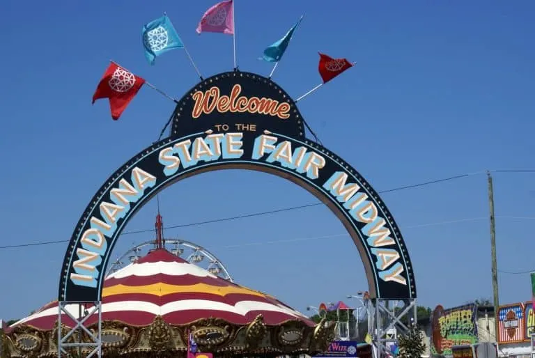 Things to do in Indiana with kids include attending the State Fair