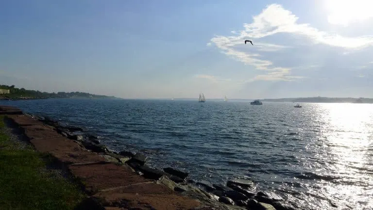 Fun Things to do in Rhode Island view from Fort Adams State Park 