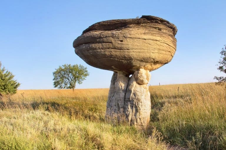 Mushroom Rock in Kansas