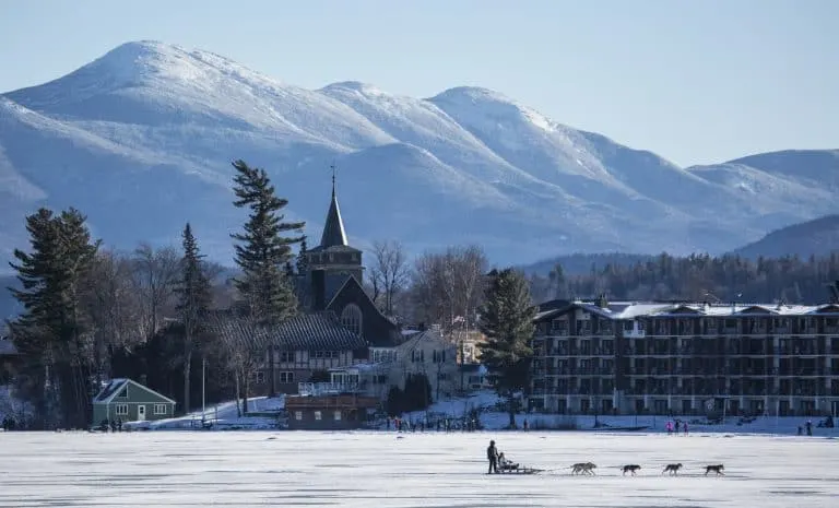 things to do in New York State including stopped at Lake Placid to visit the Olympic facilties