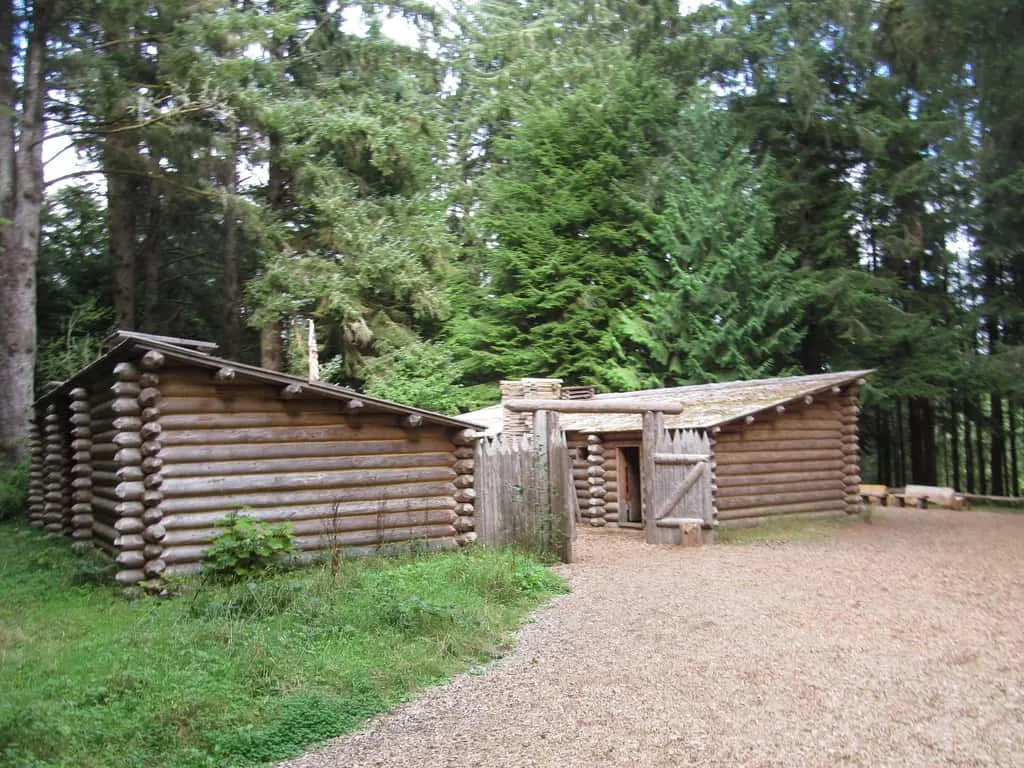 fort clatsop is a great place to visit in Astoria, Oregon with kids