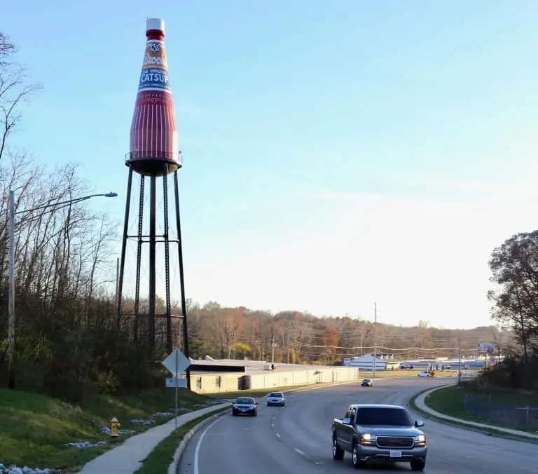 Route 66 World’s largest catsup bottle