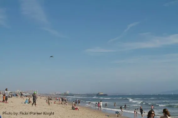 Santa Monica State Beach Family Vacation things to do with kids in Santa Monica
