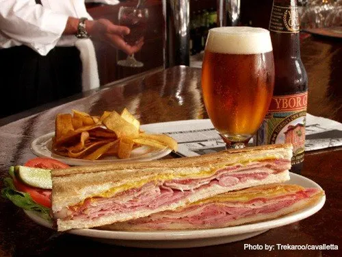 Columbia Cuban sandwich Castillo de San Marcos Photo by: Trekaroo/cavalletta