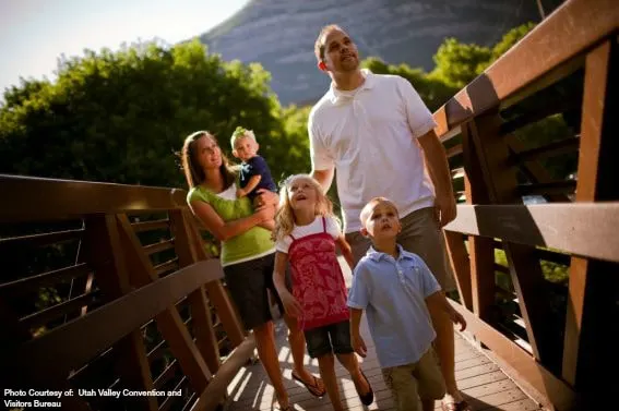 Provo Canyon Trail Photo Courtesy of: Utah Valley Convention and Visitors Bureau