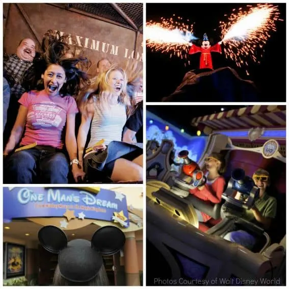 Walt Disney World Hollywood Studios Collage