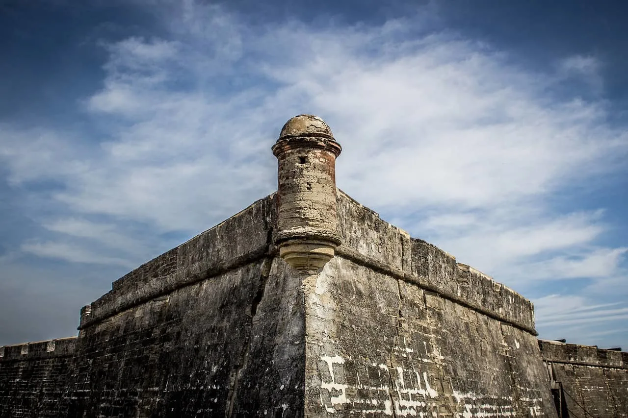 Castillo de san marcos in one of the great things to do in Florida with kids