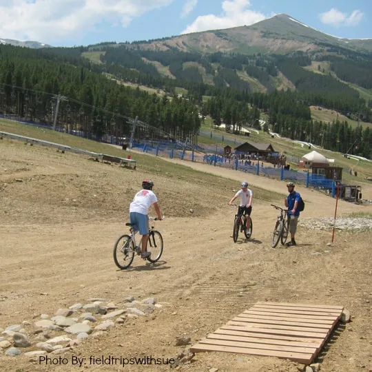 Breckenbridge, CO mountainbikeschool bike riding in breckenridge