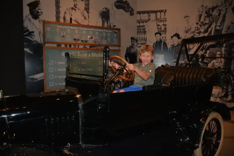 Places to Visit in Michigan with kids include the Henry Ford Museum