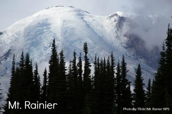 kid friendly volcanoes mt. rainier