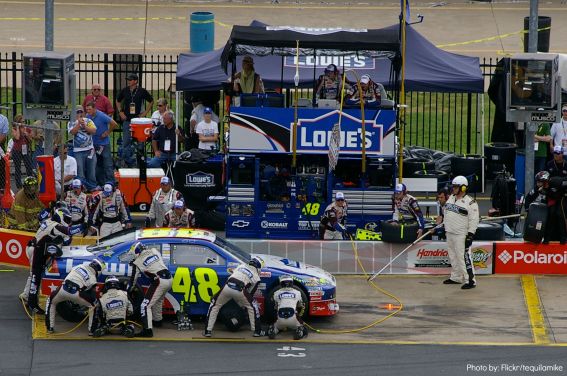 Nascar Photo by: Flickr/tequilamike