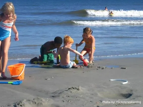 beach, Wildwood, NJ, New Jersey, family friendly beaches Photo by: Flickr:/sneakerdog