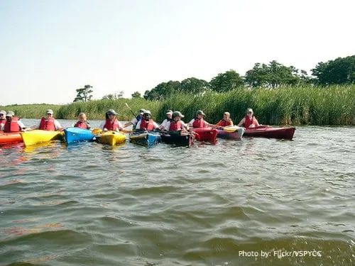 The Jersey Cape: 6 Family Friendly Activities  kayaking, bay kayaking, kayak tour  Photo by: Flickr/vspycc