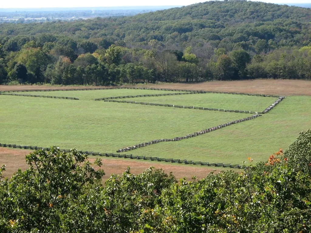 Visiting Pea Ridge Battlefield is one of the great thigns to do in Arkansas with kids. 