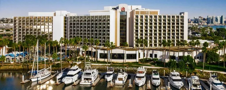 Sheraton Hotel San Diego is one of the best kid-friendly hotels in San Diego