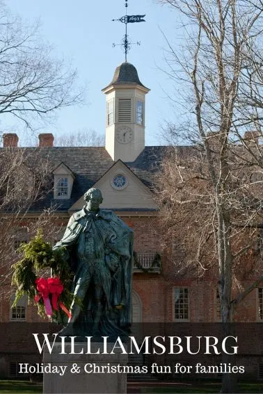 Christmas and Holiday fun for families in Colonial Williamsburg
