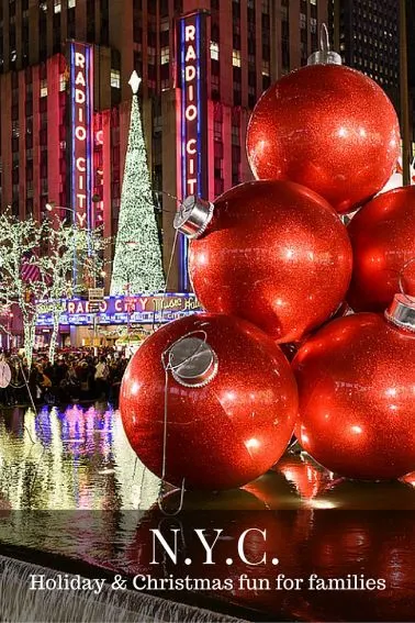 Christmas and Holiday fun for families in NYC
