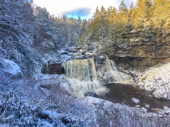 skiing in West Virginia weekend getaways best west virginia Ski resorts blackwater falls canaan valley