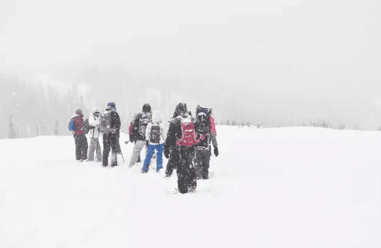 A Guide to Visiting Brian Head Resort for Families 9 Snowshoeing at Cedar Breaks