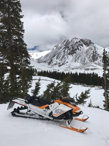Snowmobiling at Brian Head