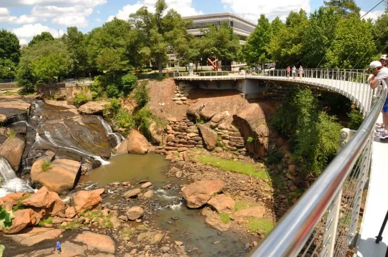 What to do in South Carolina Falls Park Greenville