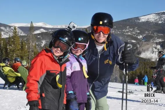 Things to do in Breckenridge with kids include skiing