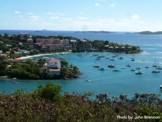 Cruz Bay St. John with kids