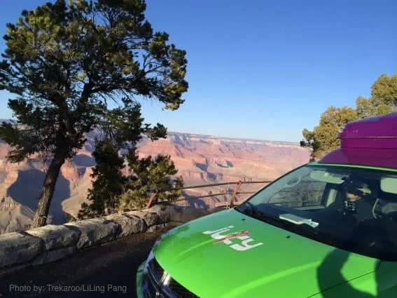 Roadtrip to Grand Canyon in a Jucy Campervan 