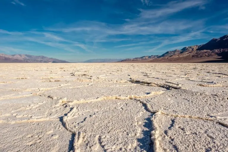 Badwater Basin is one of the great things to do in Death Valley with kids