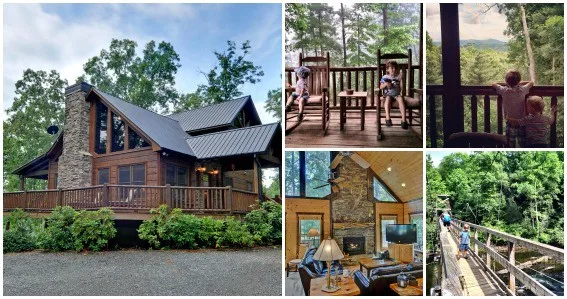 Cabin in Blue Ridge GA Mountains