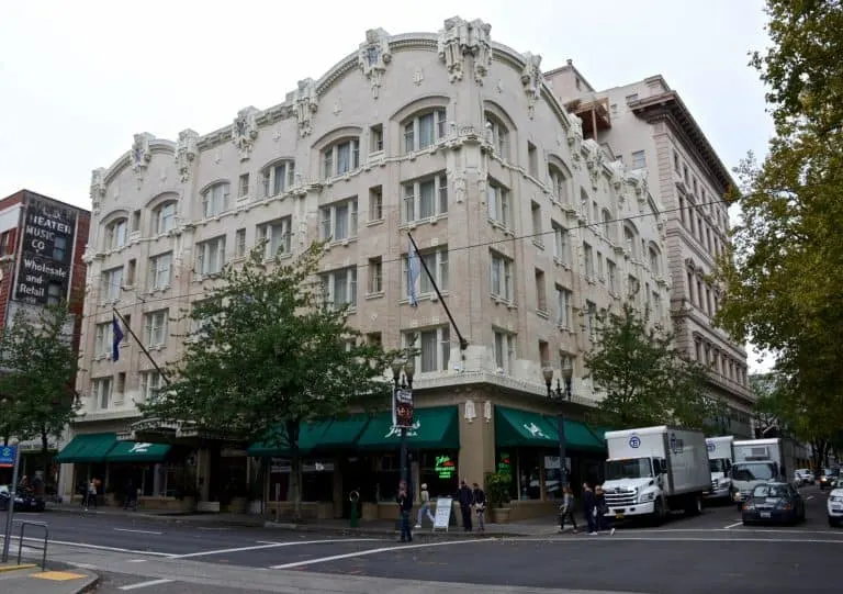 The Sentinel Hotel in Portland