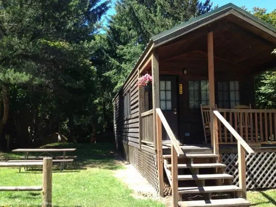 KOA Astoria cabin
