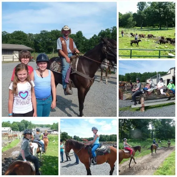 Horseback riding at Malibu Dude Ranch