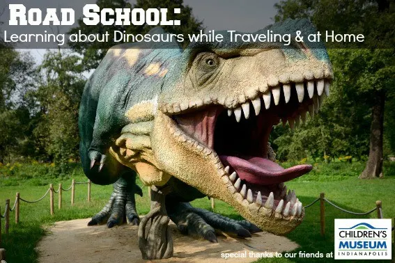 Road School Learning about Dinosaurs