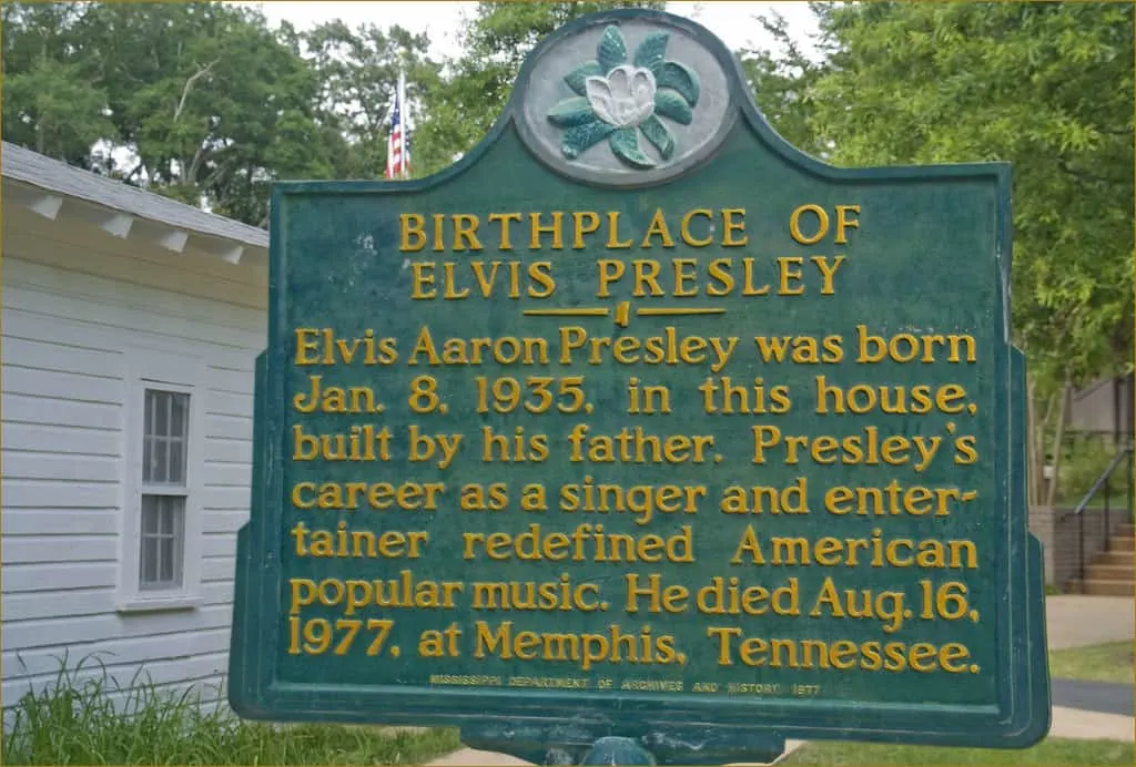 Visiting the elvis birthplace is one of the fun things to do in Mississippi