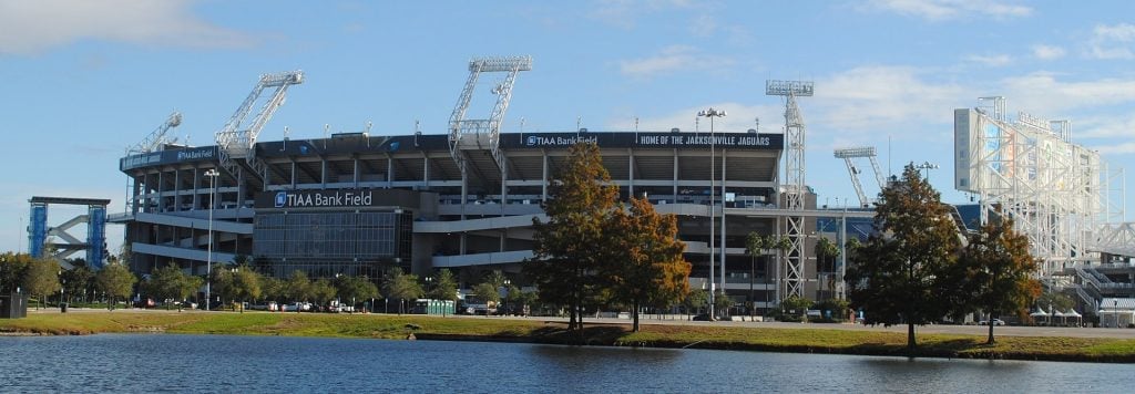 TIAA Field home to the Jacksonville Jaguars